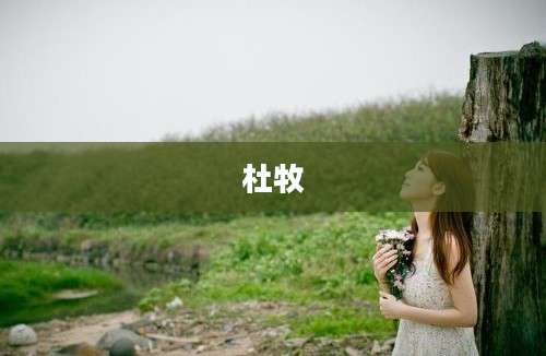 杜牧
