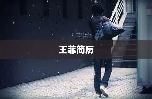 王菲简历