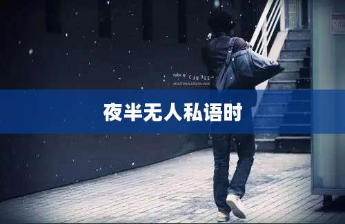 夜半无人私语时