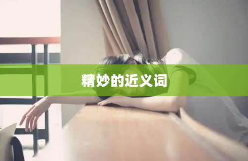 精妙的近义词