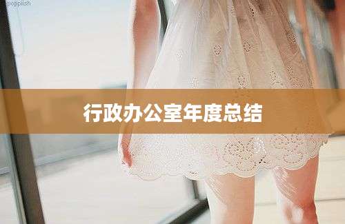 行政办公室年度总结