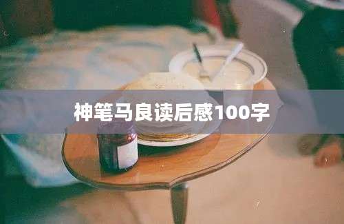 神笔马良读后感100字