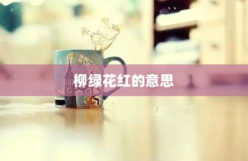 柳绿花红的意思