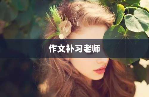 作文补习老师