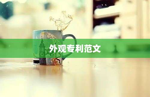 外观专利范文