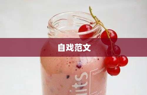 自戏范文