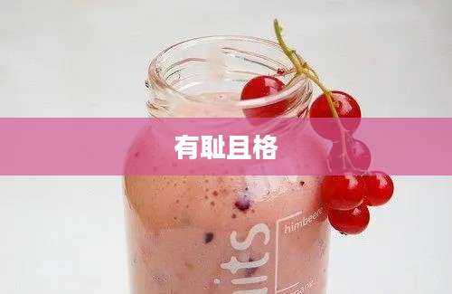 有耻且格