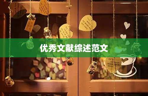 优秀文献综述范文