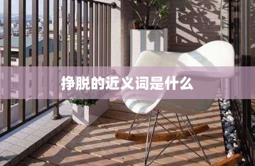 挣脱的近义词是什么