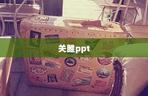 关雎ppt