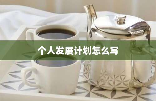 个人发展计划怎么写