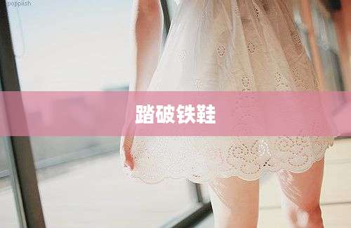 踏破铁鞋