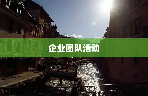 企业团队活动