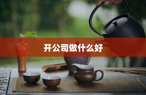 开公司做什么好