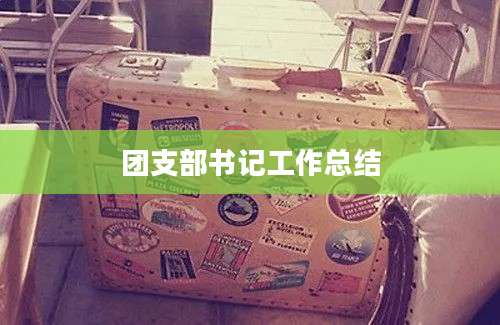 团支部书记工作总结