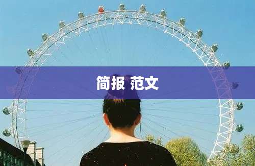 简报 范文