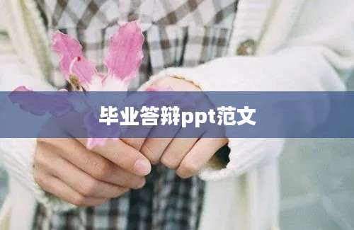 毕业答辩ppt范文