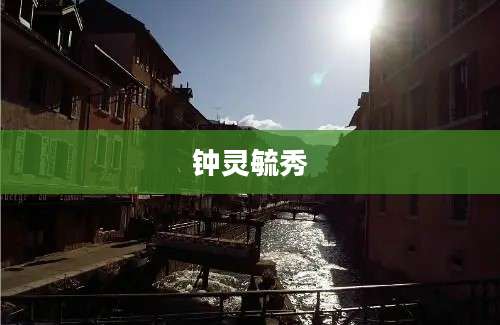 钟灵毓秀