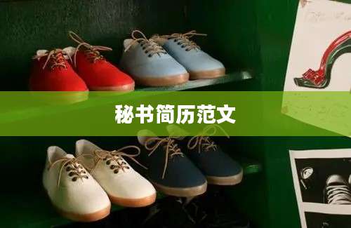 秘书简历范文