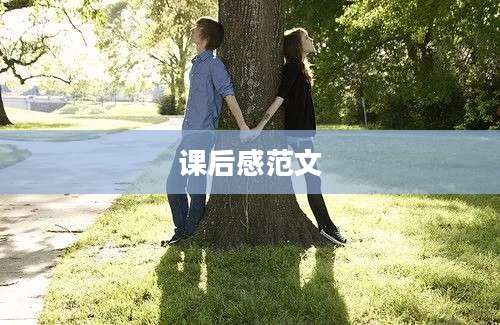 课后感范文