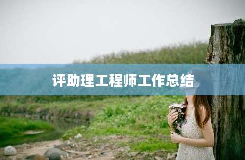 评助理工程师工作总结