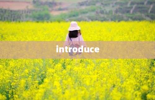 introduce