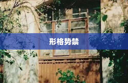 形格势禁