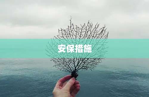 安保措施
