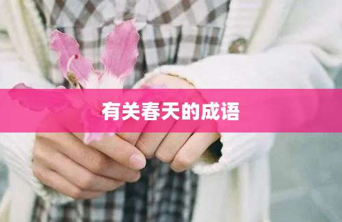 有关春天的成语