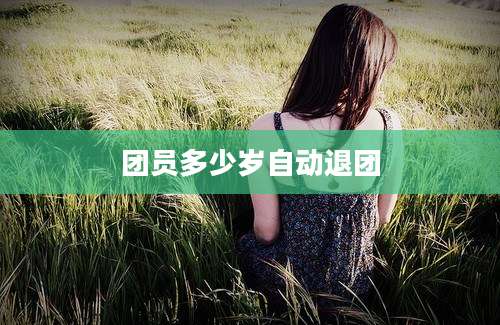 团员多少岁自动退团
