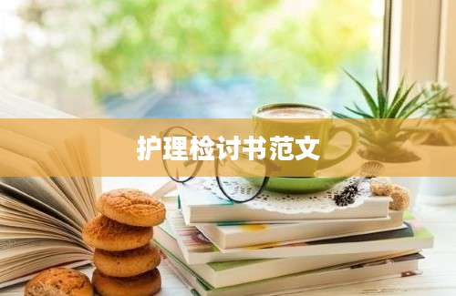 护理检讨书范文