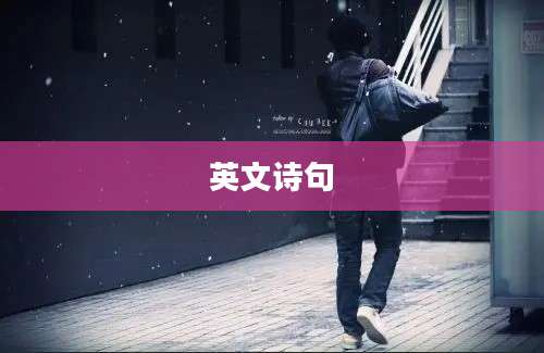 英文诗句