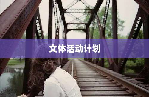 文体活动计划