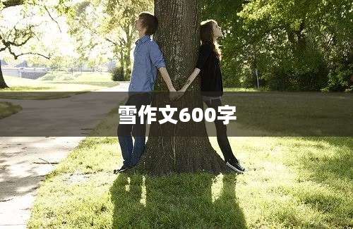 雪作文600字