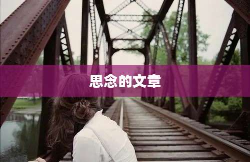 思念的文章