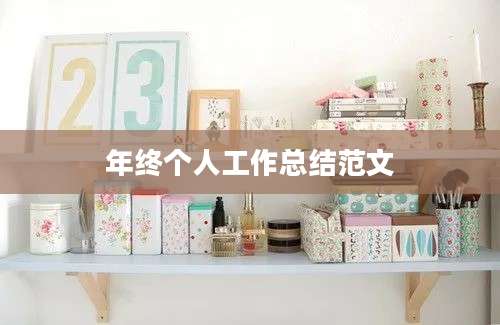 年终个人工作总结范文