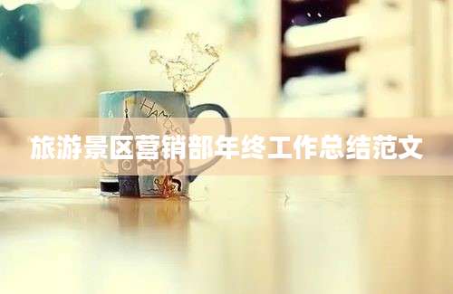 旅游景区营销部年终工作总结范文