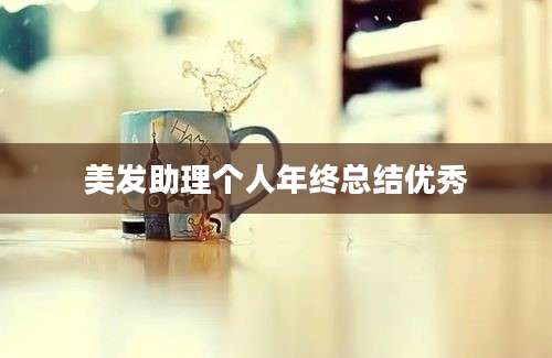 美发助理个人年终总结优秀
