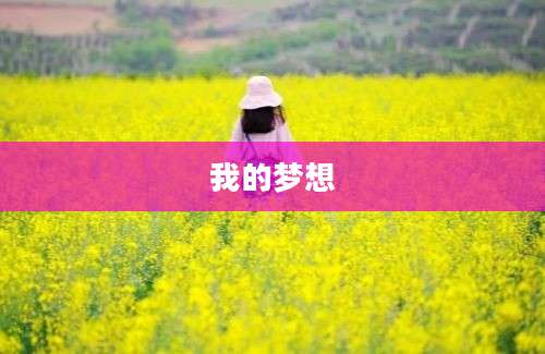 我的梦想