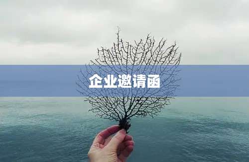 企业邀请函