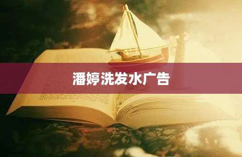 潘婷洗发水广告