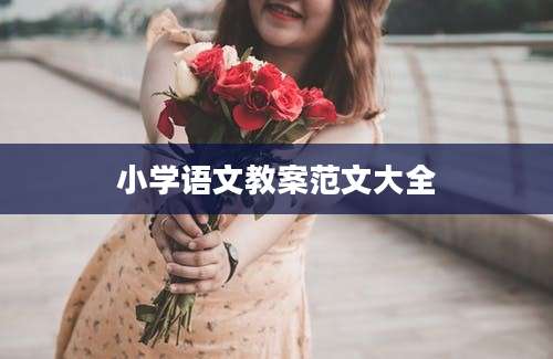 小学语文教案范文大全