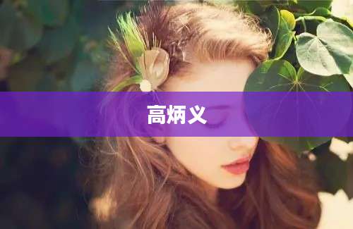 高炳义