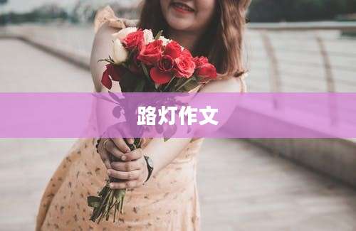 路灯作文