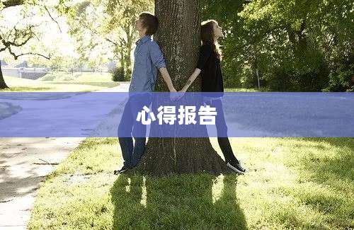 心得报告