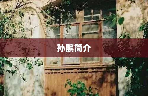 孙膑简介