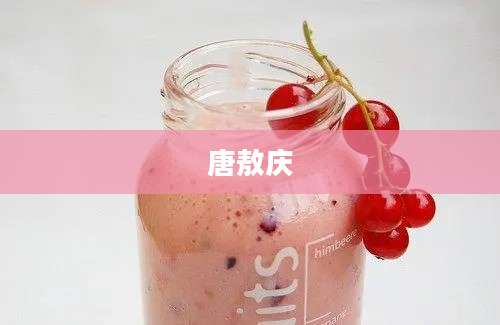 唐敖庆