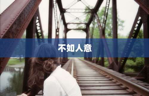 不如人意