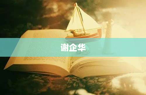 谢企华