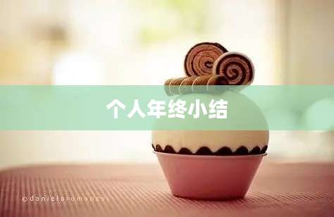 个人年终小结